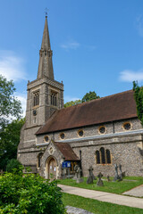Fototapeta na wymiar St Mary's Church. Princes Risborough,