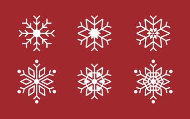 Obraz na płótnie Canvas It's a snowflake shape used for winter theme design.