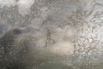 Aluminum structure texture. Some dirt due to weathering. Reflective