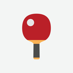 Table Tennis icon, Sport Concept, Flat Style.