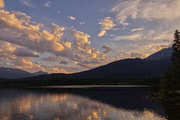 A Summer Evening at Pyramid Lake