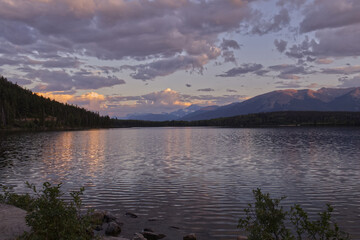 A Summer Evening at Pyramid Lake