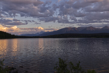 A Summer Evening at Pyramid Lake