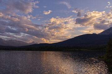A Summer Evening at Pyramid Lake