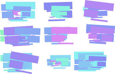 Geometric material that feels light