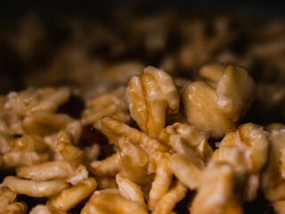 Close up of oatmeal