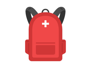 防災バッグのイラスト