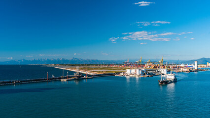 Port of Livorno, Mediterranean Sea, Italy, Europe