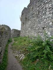 Fototapeta na wymiar ruins of castle