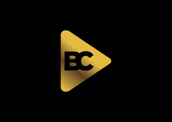 BC icon on Gold Triangle Logo