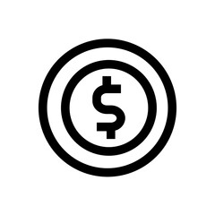Business Finance Coin Currency Business And Finance Dollar Money Icon