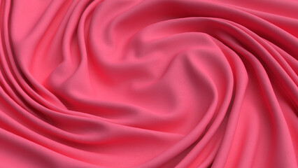 Pink colored cloth piece of fabric background