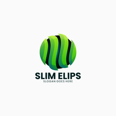 Vector Logo Illustration Abstract Gradient Colorful Style