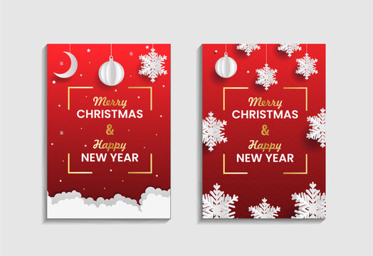 Christmas Sale Banner.Big Sale Offer, Banner Template. Winter Holidays Discounts And Sellout In Stores And Shops.