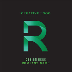 R lettering, perfect for company logos, offices, campuses, schools, religious education