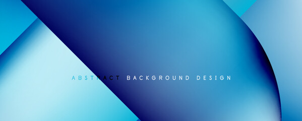 Minimal geometric abstract background. Circle and line design. Trendy techno business template for wallpaper, banner, background or landing