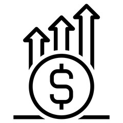 money outline icon