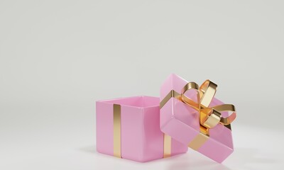 gift box with ribbon