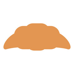 croissant flat icon