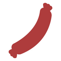 sausage flat icon