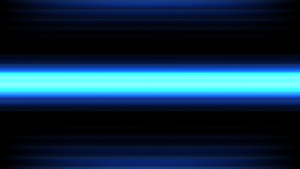 Blue gradient background, abstract design concept of laser line motion