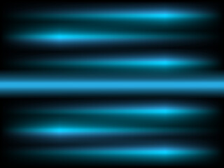 Blue gradient background, abstract design concept of laser line motion