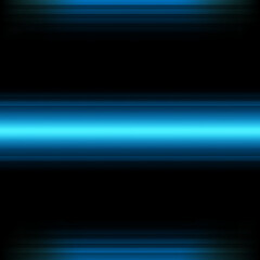 Blue gradient background, abstract design concept of laser line motion