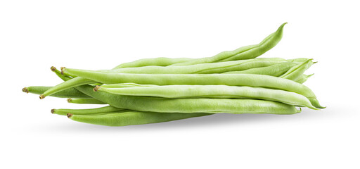 Long beans isolated on transparent png