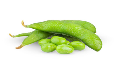 Soy beans isolated on transparent png
