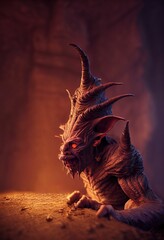 Obraz premium Monster in the night