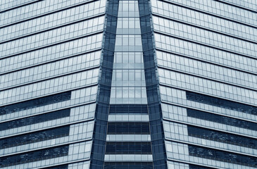 Exterior of modern architecture. Building abstract background
