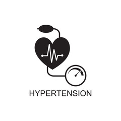 hypertension icon , medical icon vector