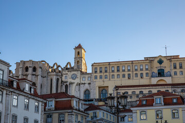 Fototapeta na wymiar Lisbon city in autumn, Portugal
