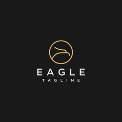 Eagle logo icon design template