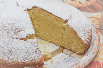 Homemade Soft Cake With Yogurt