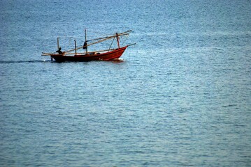 The local fisherman's way in Thailand.