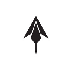 Fototapeta premium Spear logo vector design template