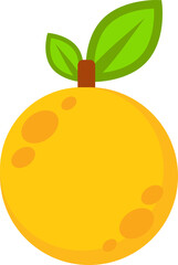 orange fruit icon