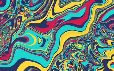 Yellow and Red Aesthetic Wallpaper. Blurred Gradient Backgrounds with pastel colors. Cool Backgrounds mix color with distortion effect.