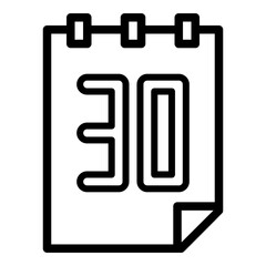 Obraz premium calendar icon