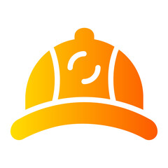 Cap gradient icon