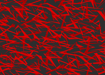 Abstract background with seamless rough lines pattern