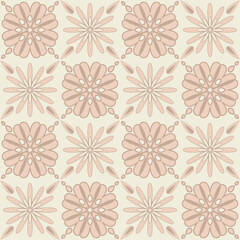 Patchwork style square ceramic tile, minimalist pattern for wall design