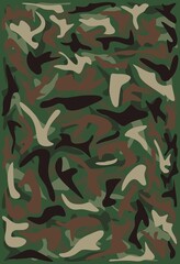 seamless camouflage pattern © Rizal