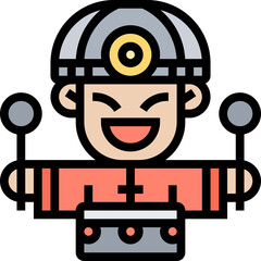 Fototapeta premium drum icon