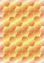seamless pattern with a honeycomb pattern