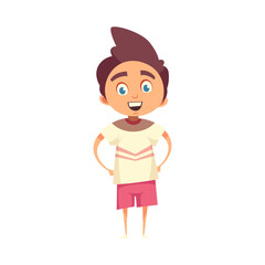Boy Cartoon Illustration