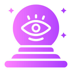 Crystal Ball gradient icon