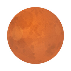 Mars Isometric Icon © Macrovector