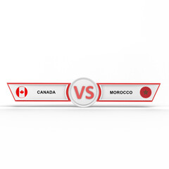 Canada VS Morocco